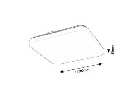 Lampa sufitowa Rabalux Vendel 75013 biały