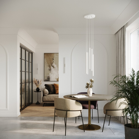 Sollux Lighting Lampa wisząca PASTELO 2 biała SL.1303