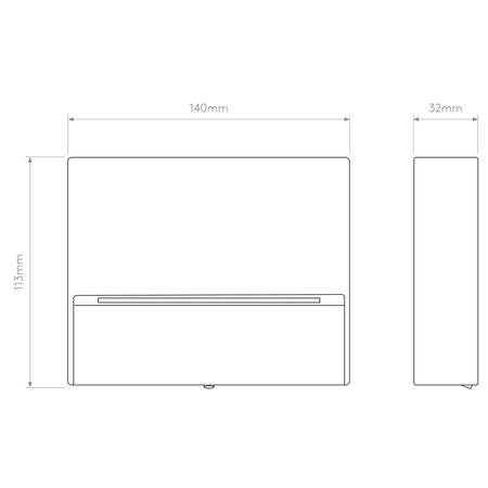 Oczko Astro Mori 140 1466001 Czarny z Teksturą