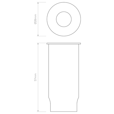 Lampa gruntowa Astro Terra Round 28 LED 1201005 Szczotkowana Stal Nierdzewna