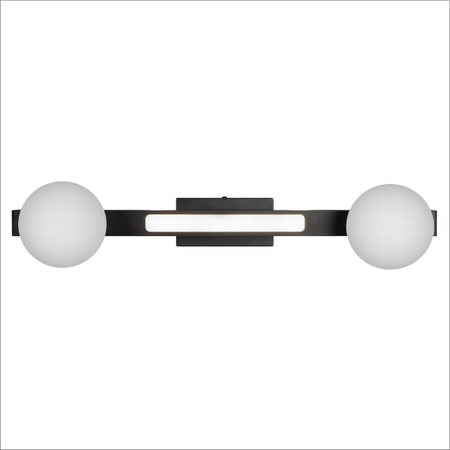 Milagro Lampa Sufitowa Magnet 13W+2xG9 3000/4000K Czarny ML1136 CZARNY