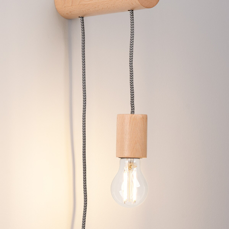 Sollux Lighting Kinkiet NIMBI E27 z włącznikiem SL.1644