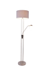 Lampa podłogowa Zuma Line Pedro Floor SL570-2-SS+GR