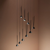 Lampa wisząca Axo Light Jewel 01 Czarna