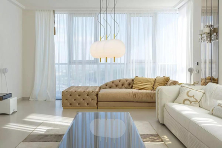 Złota lampa wisząca LED Apple CL3