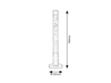 Lampa wewnętrzna Rabalux Dovce 4111 czerwony