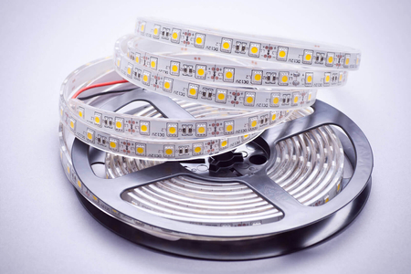 Taśma LED Greenie RGB 60 diod 5050/metr, gumowy profil, wodoodporna IP68 14.4W/mb RGB rolka 5m [3 lata gwarancji]