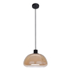Lampa wisząca Italux Apiro PND-84638-BK-AMB Czarny