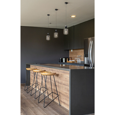 Lampa wisząca Kaja BRUS K-5250 czarny, grafitowy