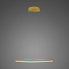 Lampa wisząca Ledowe Okręgi No.1 40cm 3k złota Dali