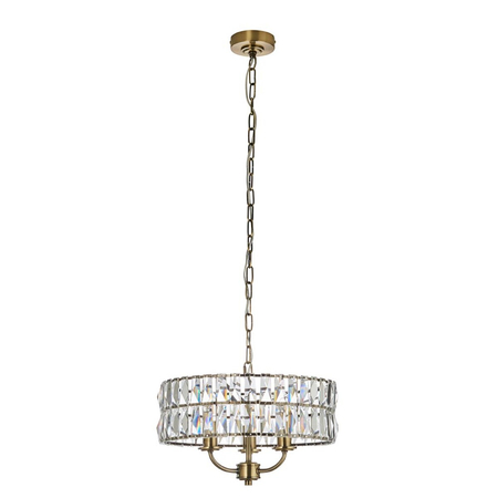 Lampa wisząca Endon Lighting Clifton 106243 mosiądz