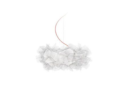 Lampa wisząca Slamp CLIZIA - PIXEL - RED WIRE S CLISS00PXL01R00000EU