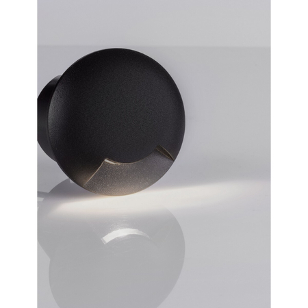 Kinkiet zewnętrzny Luces Exclusivas MONZURO LE75337 czarny