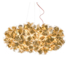 Lampa wisząca Slamp CLIZIA 130 - MAMA NON MAMA GOLD - RED WIRE XXL CLISXXLGNM01R00000EU złoty