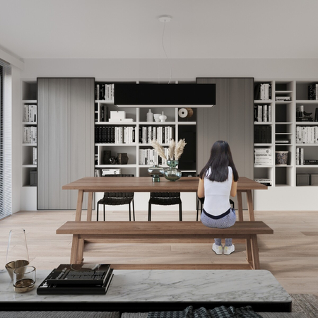 Sollux Lighting Żyrandol SANTA BIS 80 czarny SL.0780