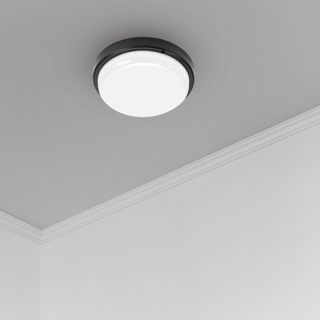 Eko-Light Oprawa Kanałowa Davo Okrąg 18W 4000K IP64 Czarny EK1081 CZARNY