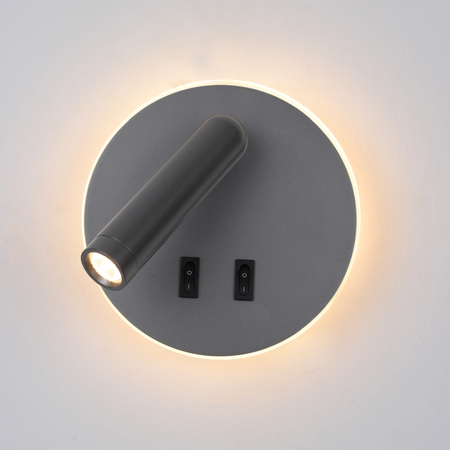 Kinkiet Italux WL-53742-1-GR Szary