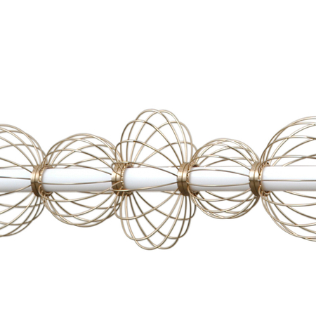 Lampa wisząca Italux Rabel PND-344221-5-HBR Złoty