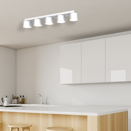 Milagro Lampa sufitowa Dixie 5xGX53 Biały MLP7542 BIAŁY