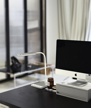 Lampa biurkowa IKA Kaja K-BL1027 BIAŁY 