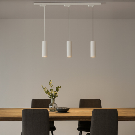 Milagro Oprawa Pipe Track Zwis Biały 1xGU10 ML2125 BIAŁY