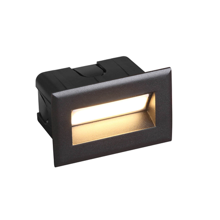 Lampa zewnętrzna Italux ONFL-0332-3K Czarny piaskowany