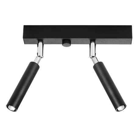 Sollux Lighting Plafon EYETECH 2 czarny SL.0898