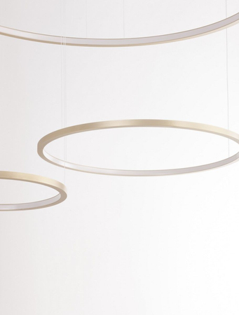 Lampa wisząca Luces Exclusivas ABAJO - złoty LE43297