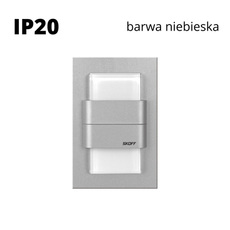 Oprawa schodowa led Skoff Duo Tango Alu Niebieska IP20