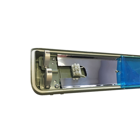 Eko-Light Zestaw Oprawa Hermetyczna 2x120cm + Odbłyśnik EKH1300 Szary