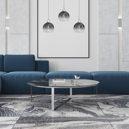 Milagro Lampa wisząca MONTE SILVER 3xE27 MLP8322 SREBRNY