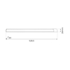 Eko-Light Lampa Podszafkowa Dual 18W 4000K EKB1677 BIAŁY