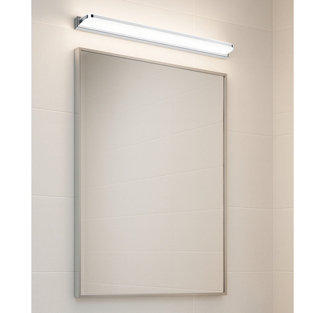 Kinkiet nad lustro Abigali Mirror 6500K 60cm srebrny