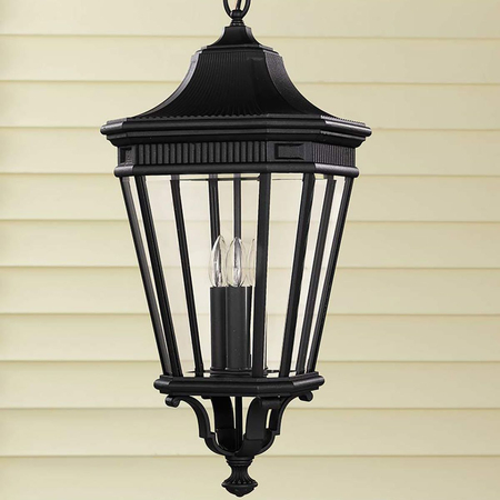 Lampa zewnętrzna Elstead Lighting Cotswold Lane czarny FE-COTSLN8-L-BK