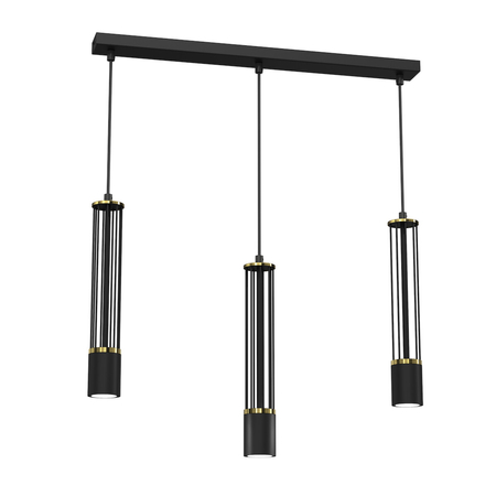 Milagro Lampa wisząca ESTILO 3xGU10 MLP8410 CZARNY