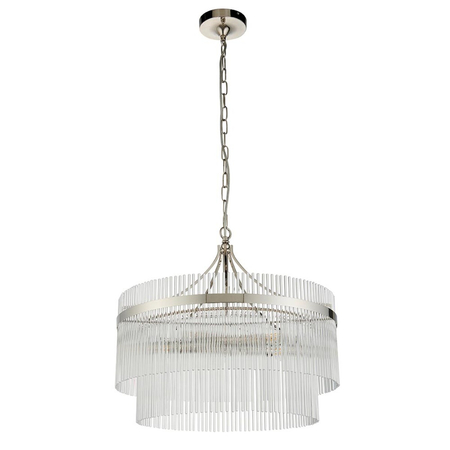 Lampa wisząca Endon Lighting Marietta 104112 nikiel