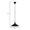Lampa wisząca Zuma Line MDL.4156 MAYA LAMPA WISZĄCA CZARNA/BLACK