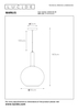 Lampa wisząca Lucide MARIUS 45402/30/30 czarny