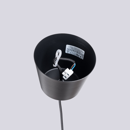 Sollux Lighting Lampa wisząca BILO czarna SL.1703