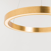 Lampa wisząca Zuma Line Carlo PL200910-500-GD złota