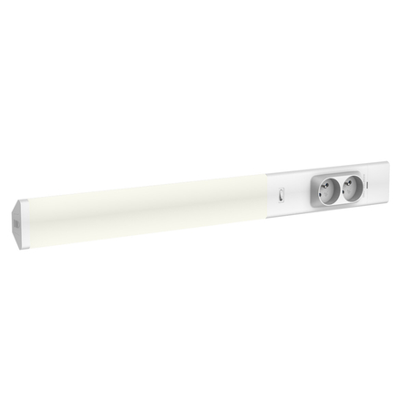Eko-Light Lampa Podszafkowa Dual 18W 4000K USB-A/C + Gniazda 230V EKB1444 BIAŁY