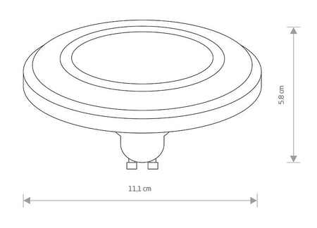 Żarówka LED GU10 DIFFUSER 4000K 9211 Nowodvorski Lighting