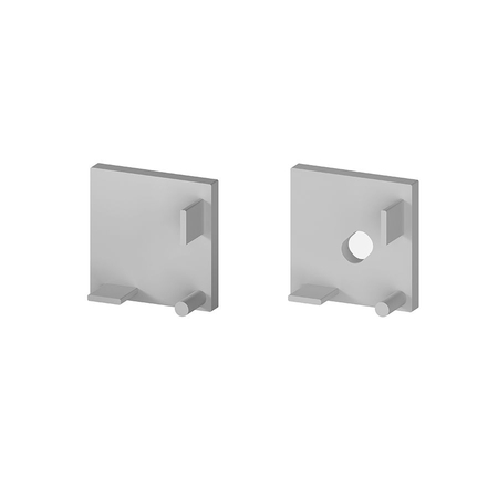 Komplet zaślepek bocznych szarych Greenie P3-2 do C17 (nr kat. 7703201)