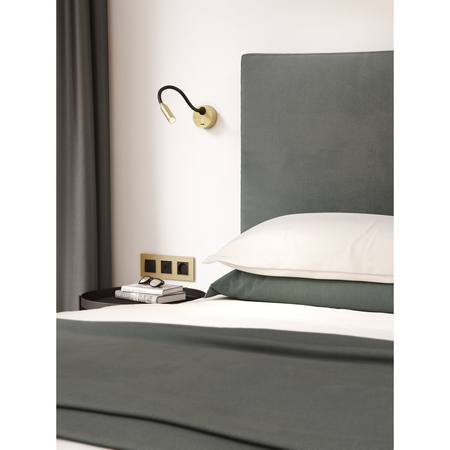 Kinkiet Astro Lucca Surface 1435003 Matowy Złoty