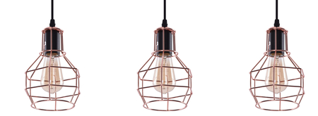 Lampa wisząca CARRON 3 LINE COPPER Azzardo AZ2141 miedziany