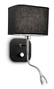 Kinkiet Ideal Lux 124179 Holiday AP2 Nero