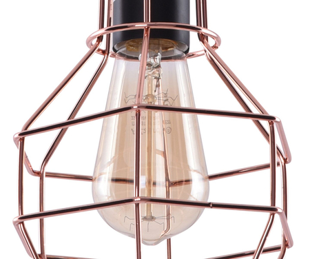 Lampa wisząca CARRON 3 LINE COPPER Azzardo AZ2141 miedziany