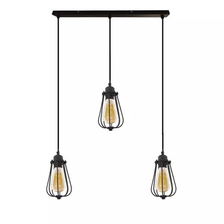 Kopenhagen Loft Dark Rusty CL3 Żyrandol