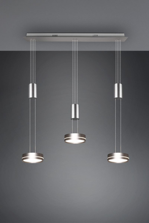 Lampa wisząca Trio 326510307 srebrny