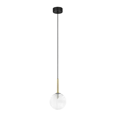 Lampa wisząca Kaja AURA K-5680 transparent, czarny